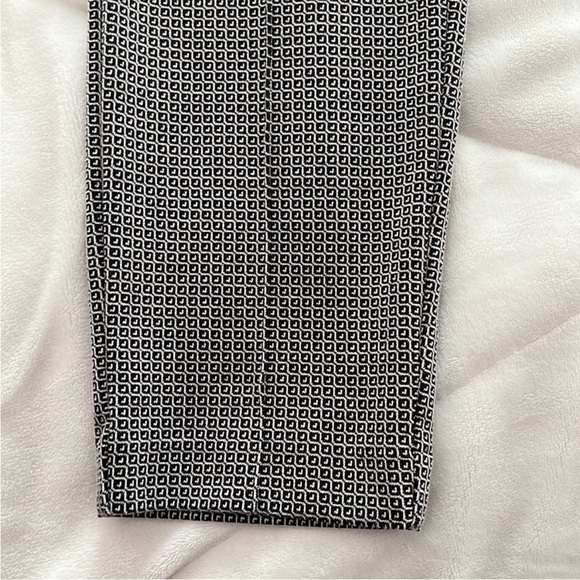 MERCER AND MADISON Black and White Career Stretch Dress Pants Size 10 - Picture 7 of 8